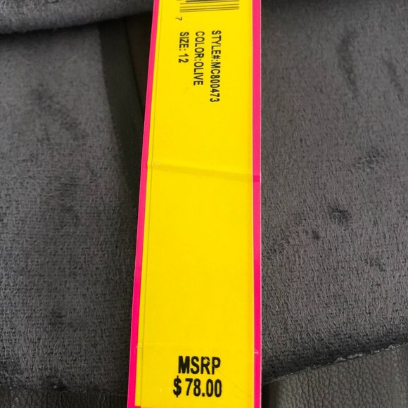 Catherine Malandrino Brown Faux Leather and Suede Skirt 12 - Picture 7 of 9